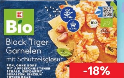 KBio. Black Tiger kozice 180 g
