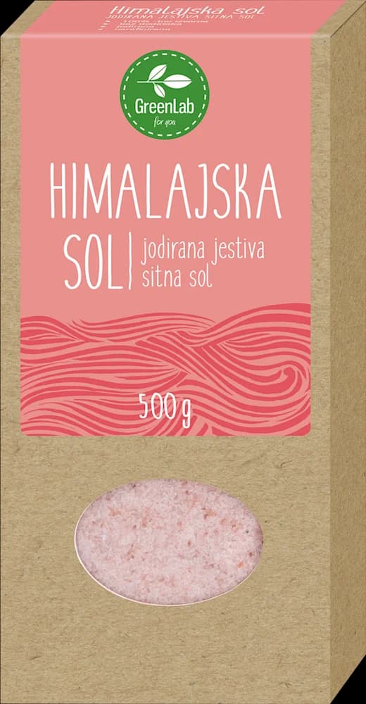 GreenLab Himalajska jod. sol sitna 500 g