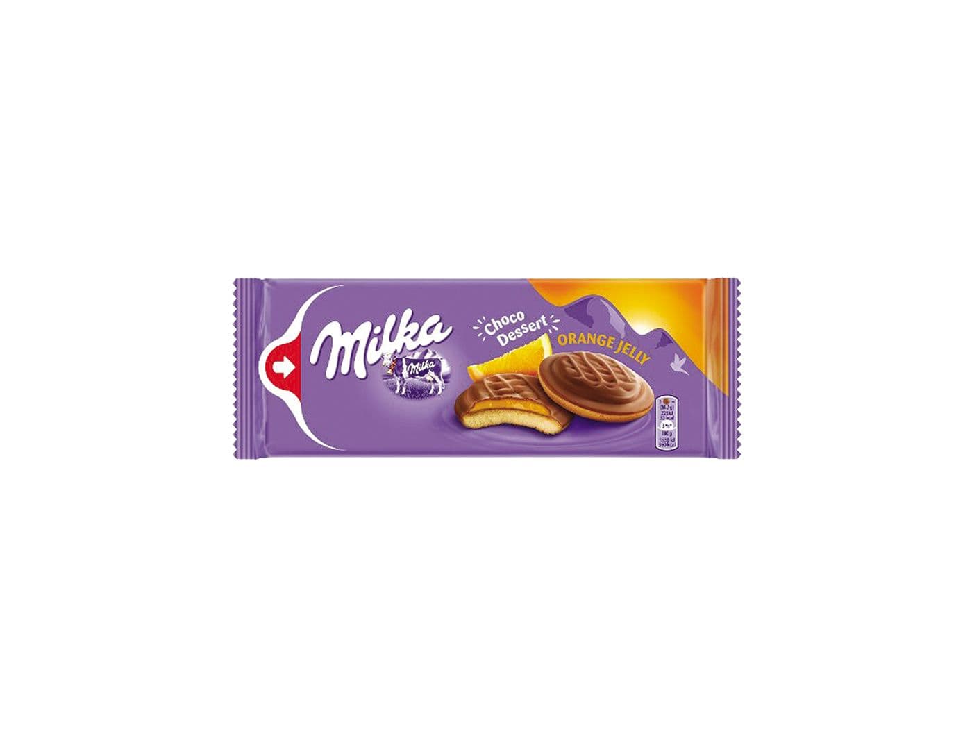 MILKA BISKVIT CHOCO DESERT Mousse, Orange