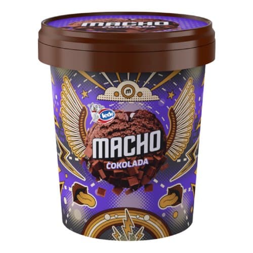 Sladoled Macho Čokolada u čaši