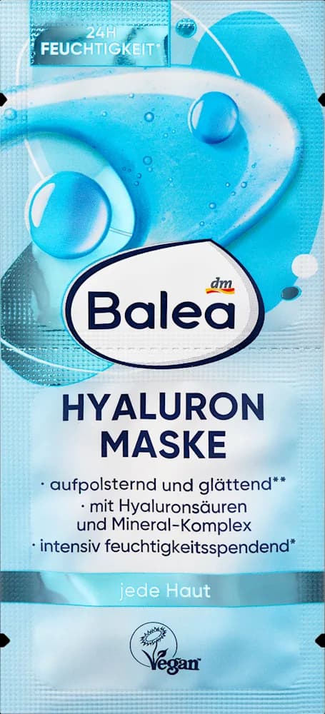 Balea maska za lice hijaluron 2x8 ml T