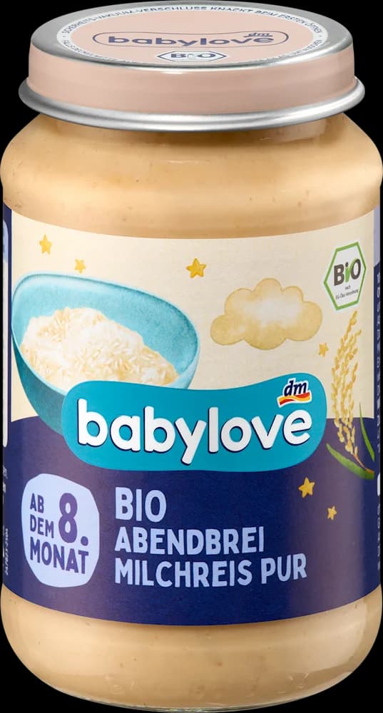 babylove kaš. riža 8+ mj. 190 g
