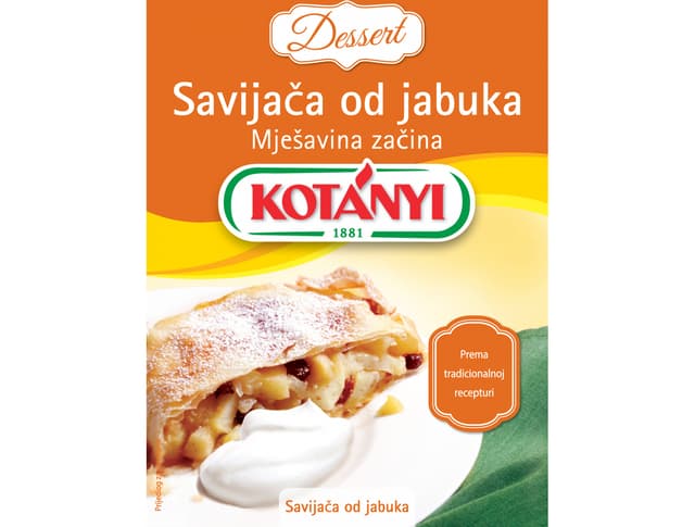 Začin za savijaču od jabuka