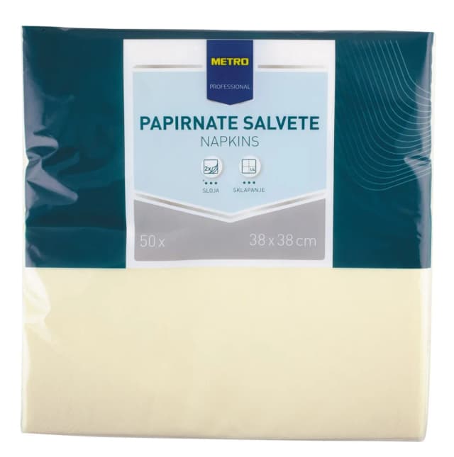 50/1 MPRO SALVETE 38X38 2SL KREM