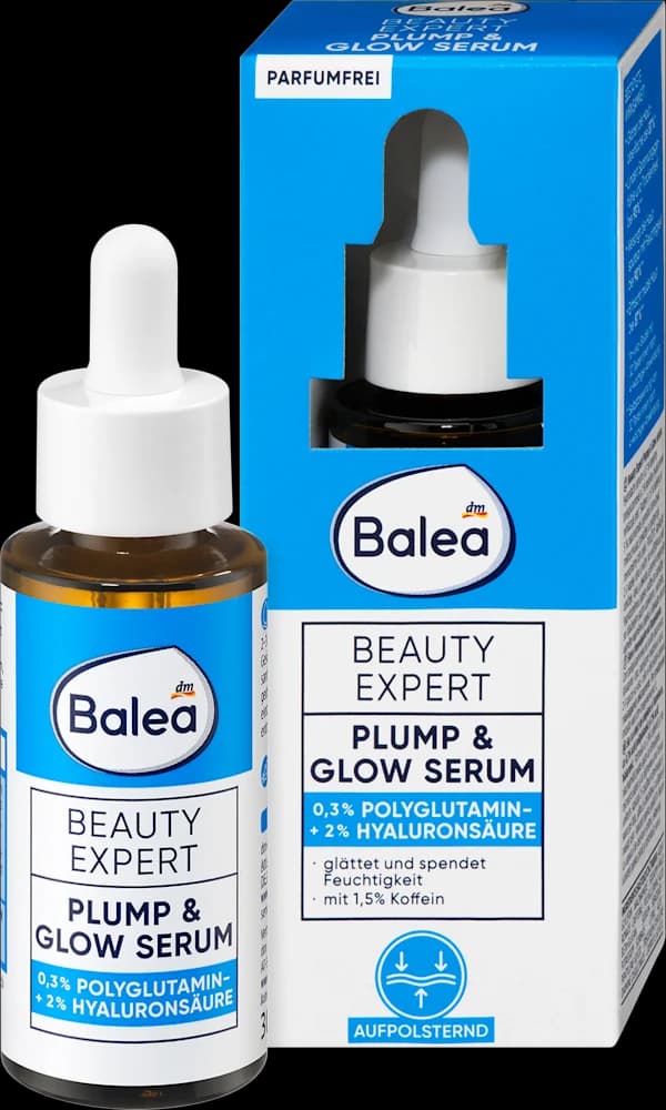Balea Beauty Expert Pump&Glow serum30ml
