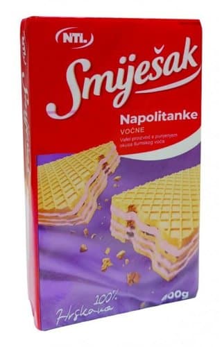 NAPOLITANKE VOĆNE 400g SMIJEŠAK