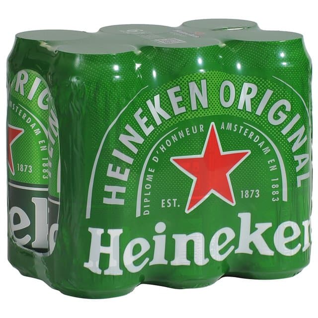 Pivo Heineken 6x0,5L Limenka