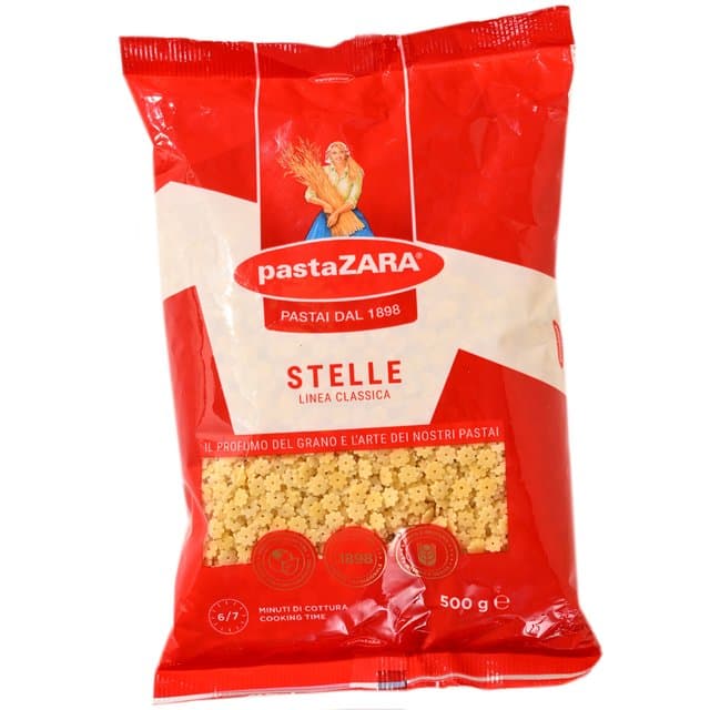 Pasta Zara Tjestenina Stelle