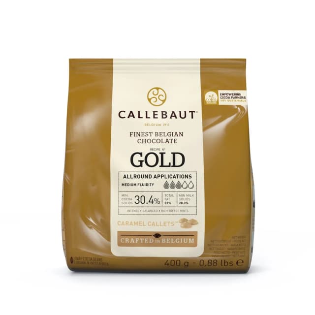 400G CALLEBAUT GOLD ČOK 30,4%