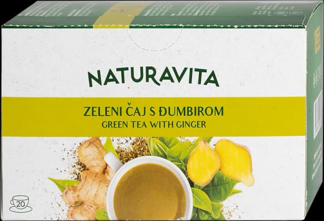 Čaj Zeleni s Đumbirom
