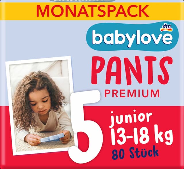 babylove pel. gaćice MP 5 4x20 kom.OS