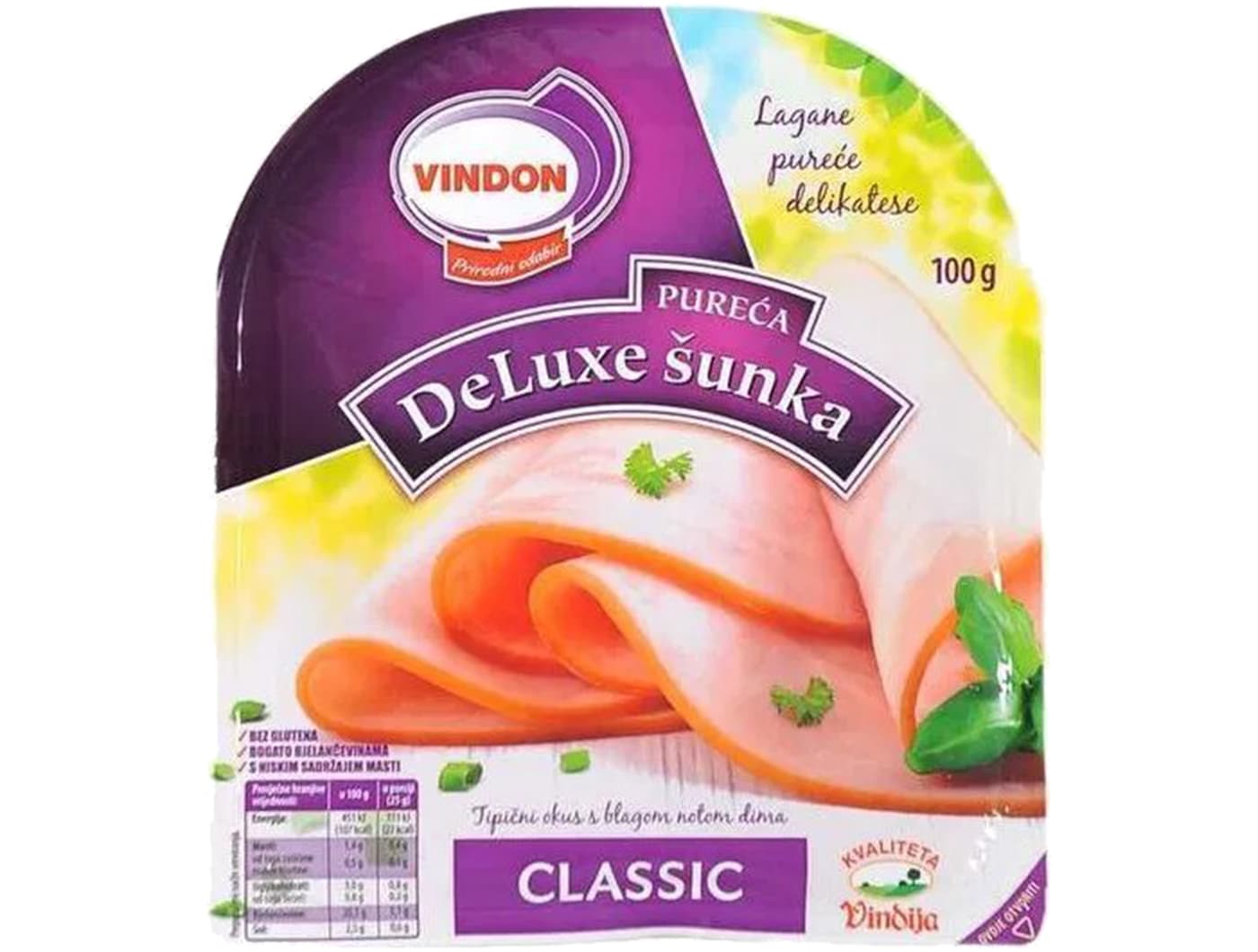 Pureća Deluxe šunka Classic