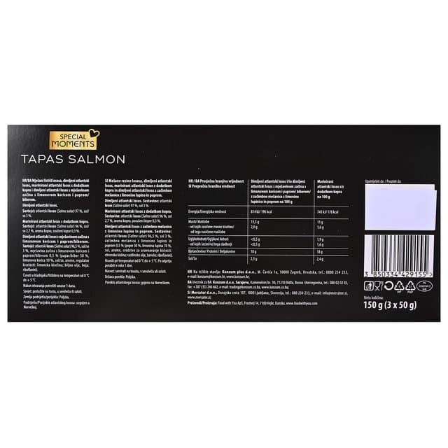 TAPAS LOSOS 150 g SPECIAL MOMENTS