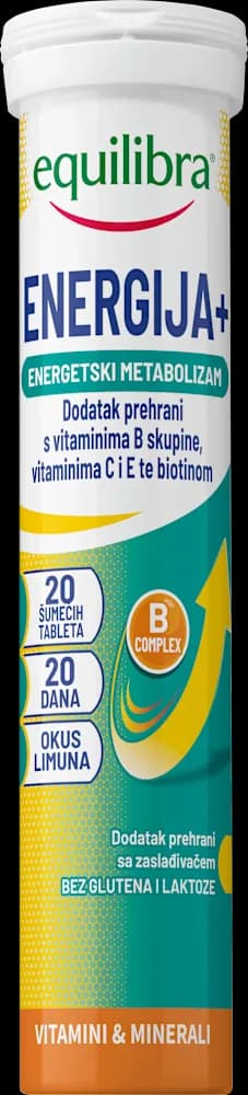 Equilibra Energija+ šume. tablete 20 kom