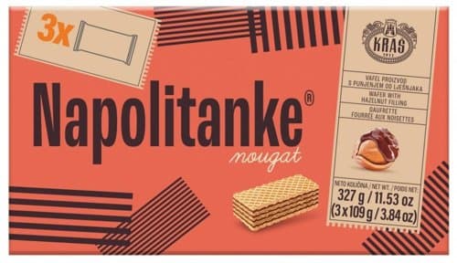 Napolitanke Nougat