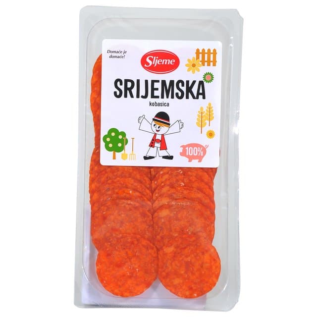 Srijemska kobasica Sljeme narezak