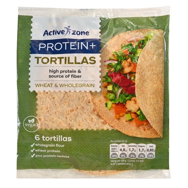 TORTILLA PROTEIN 6/1 ACTIVE ZONE 370 g