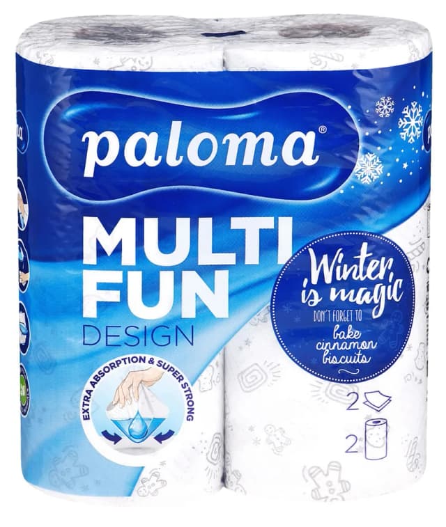 Kuhinjski ručnici Paloma Multifun TISAK 2-slojni