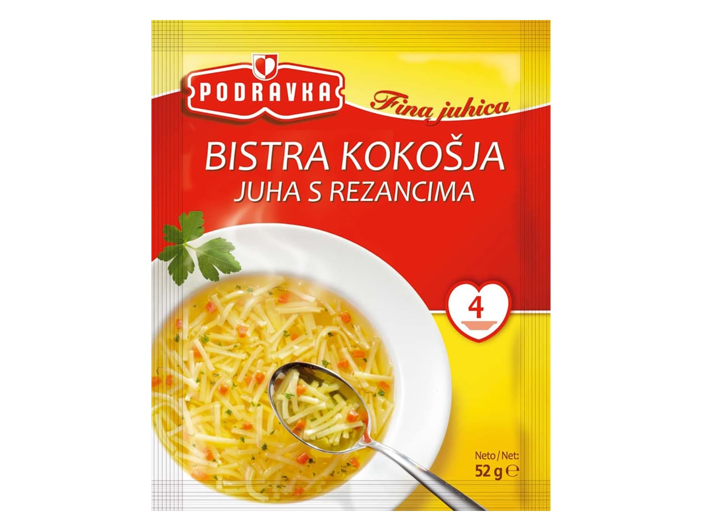 Juha kokošja bistra s rezancima