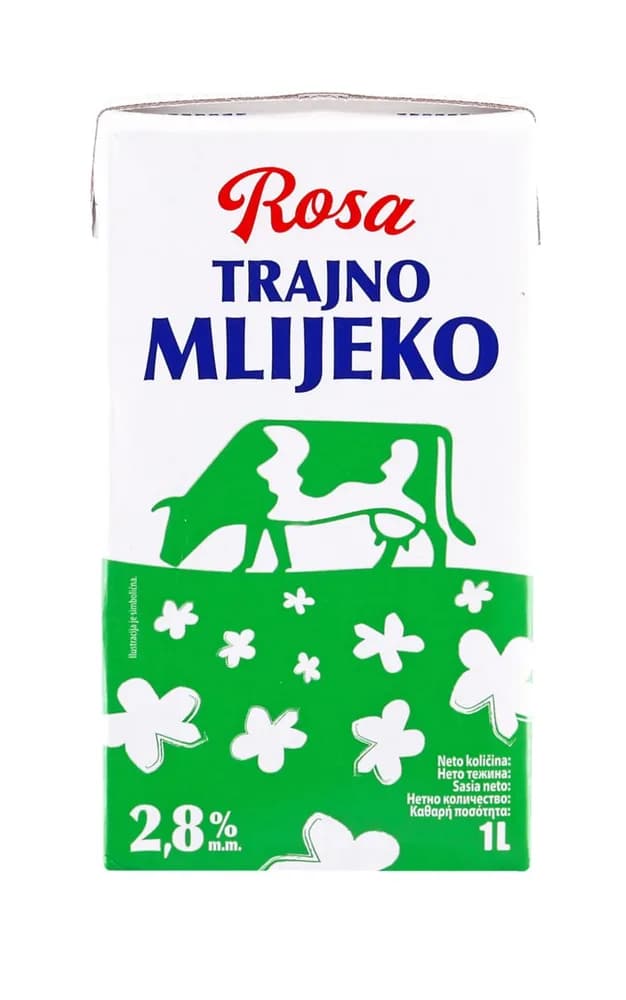 Trajno mlijeko 2,8% 1 L