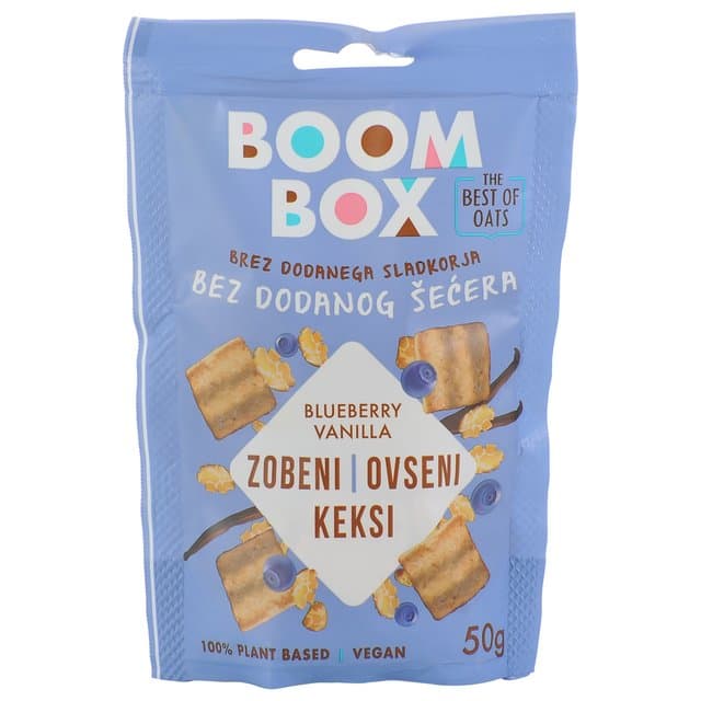 Keks zobeni borovnica vanilija