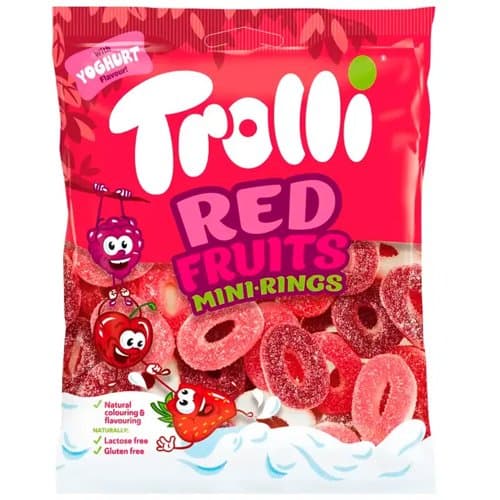Bomboni Trolli Red Fruits Rings