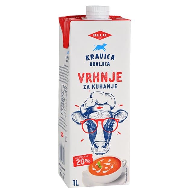 VRHNJE ZA KUHANJE 20% M.M. 1L KRAVICA