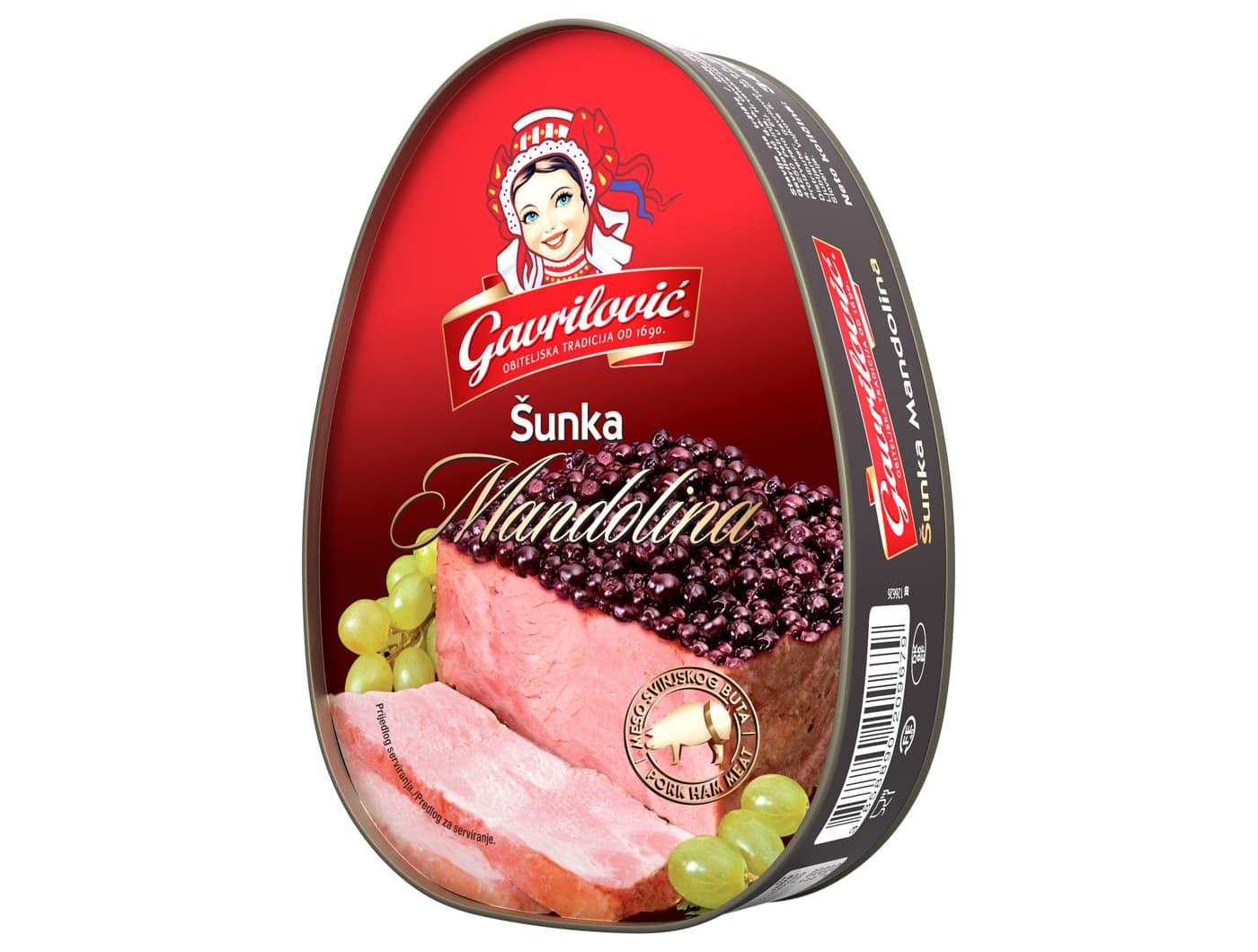 Šunka Mandolina
