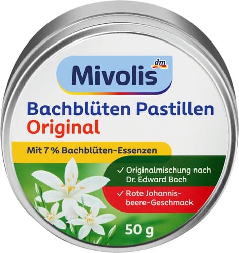Mivolis pastile Bach cvijet 50 g
