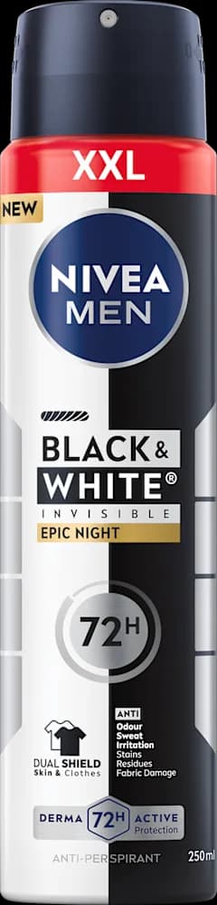 Nivea Men deo sprej B&W Inv.Night 250 ml