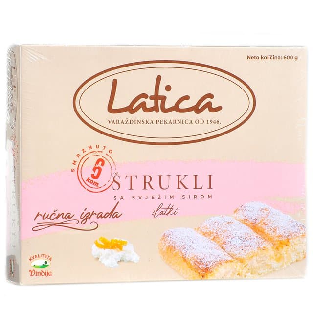 Štrukli sa svježim sirom slatki