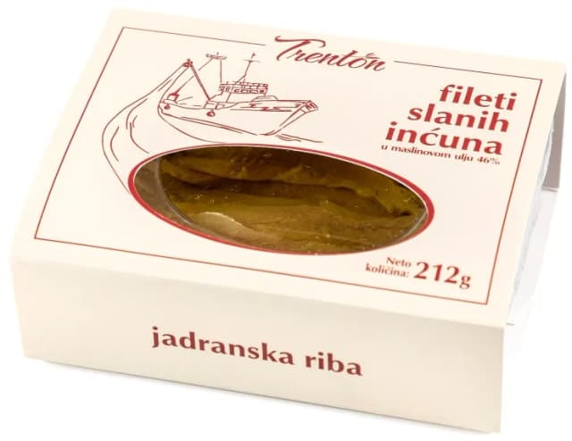 Inćuni slani filet u maslinovom ulju