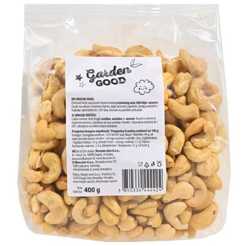 ORAH INDIJSKI GARDEN GOOD 400 g