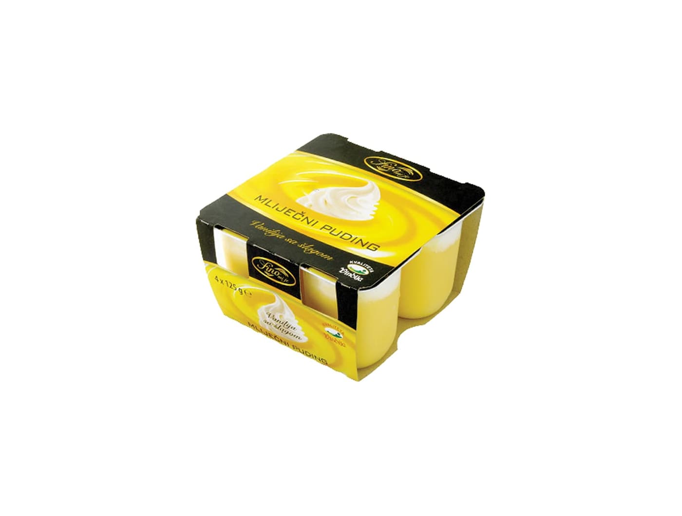 Fino mi je Puding Vanilija sa Šlagom 4x125 g