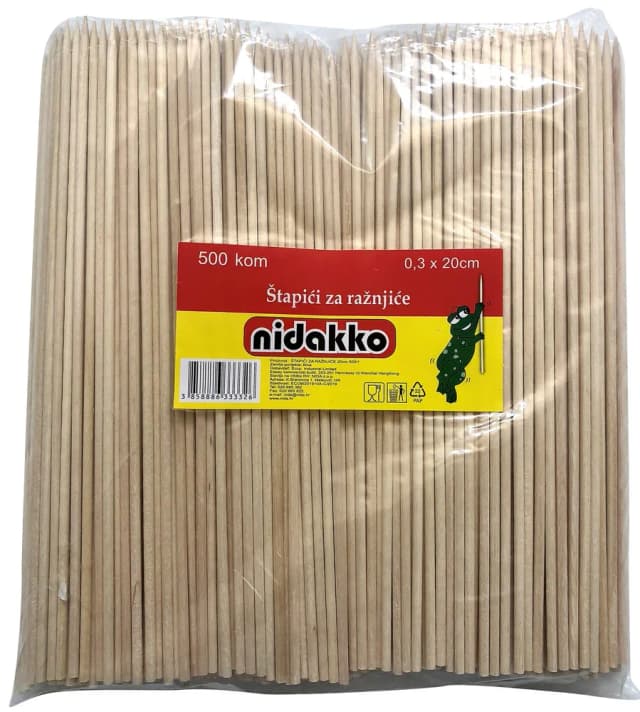 Štapići za ražnjiće 20 cm