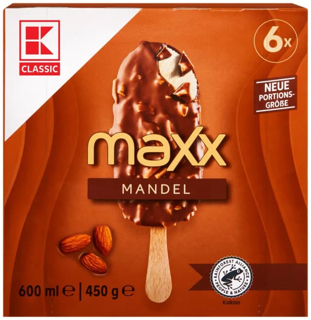KLC.Sladoled na štap.badem Maxx 6x100ml