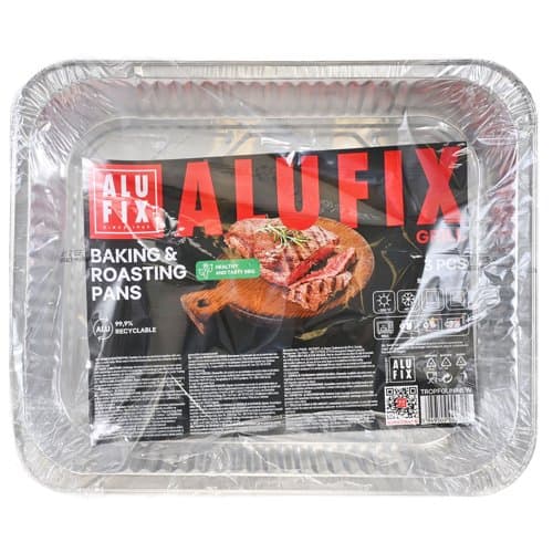 Aluminijska posuda za roštilj okrugla