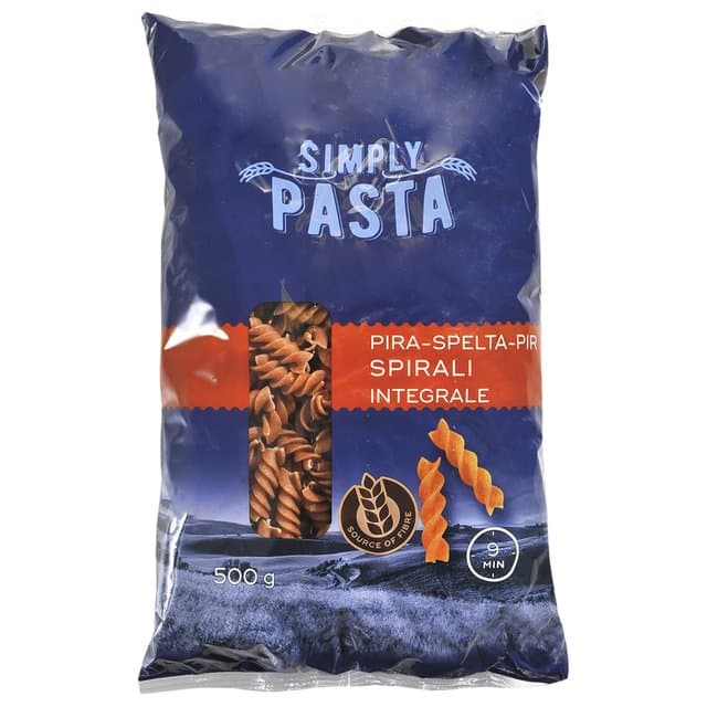 TIJESTO SPIRALE PIR 500g SIMPLY PASTA