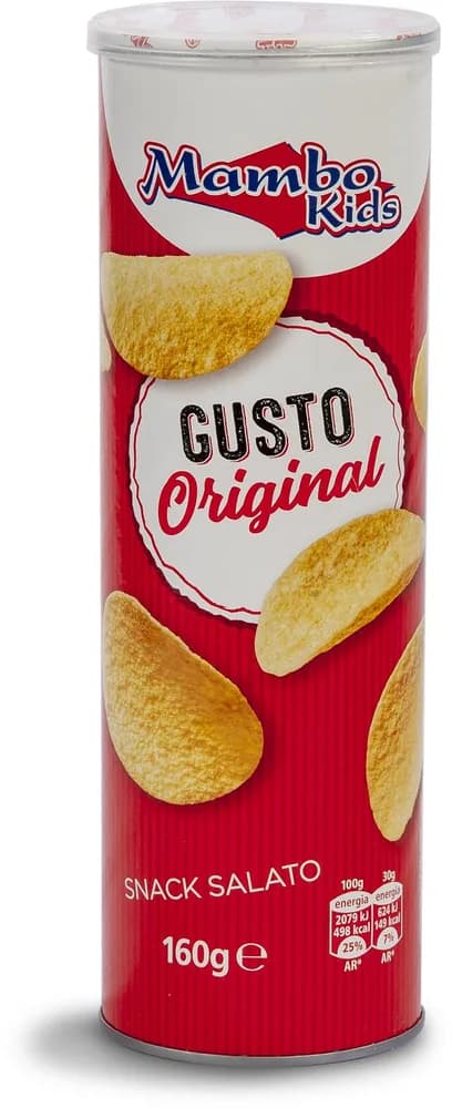 ČIPS ORIGINAL SLANI TUBA 160g
