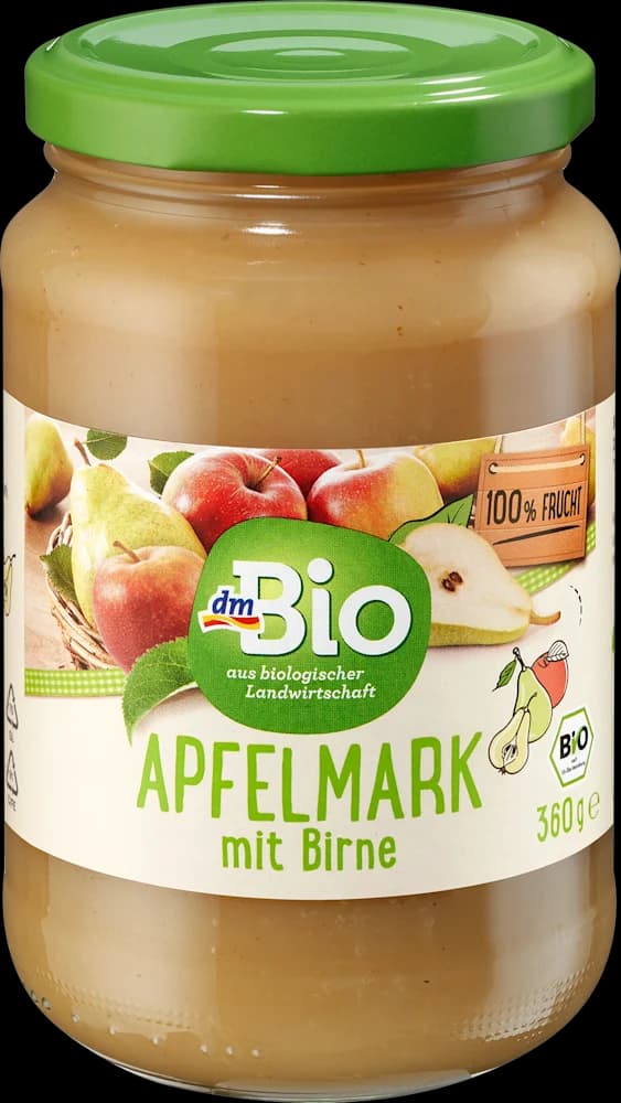 dmBio pire od jabuke i kruške 360g