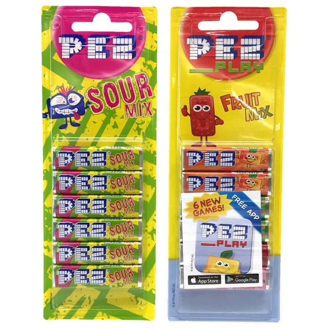 Bomboni Pez Fruit 6-Pack