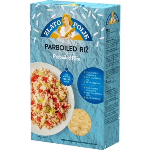 Riža Parboiled Vakuum