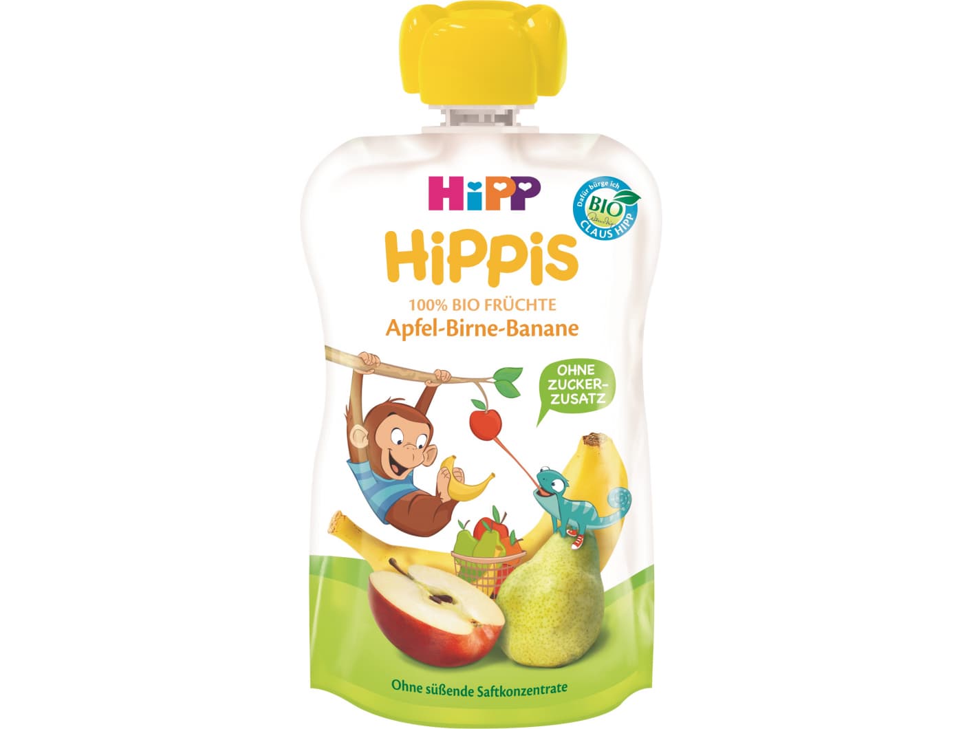 Hippis Bio Kašica Jabuka Kruška Banana