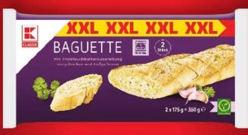KLC.Baguette sa češnjakom 175g