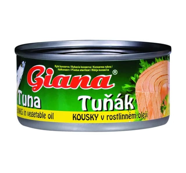 Tuna komadi u ulju