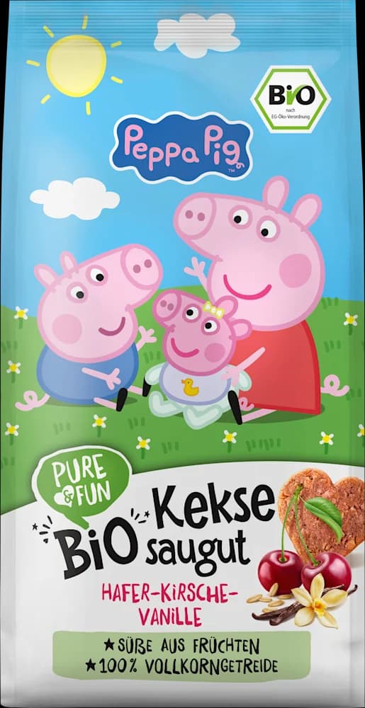 PURE&FUN keks zob/višnja/vanilija 125 g