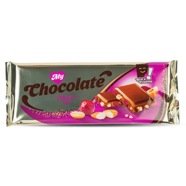 ČOKOLADA MLIJEČNA FRUIT MIX 220g