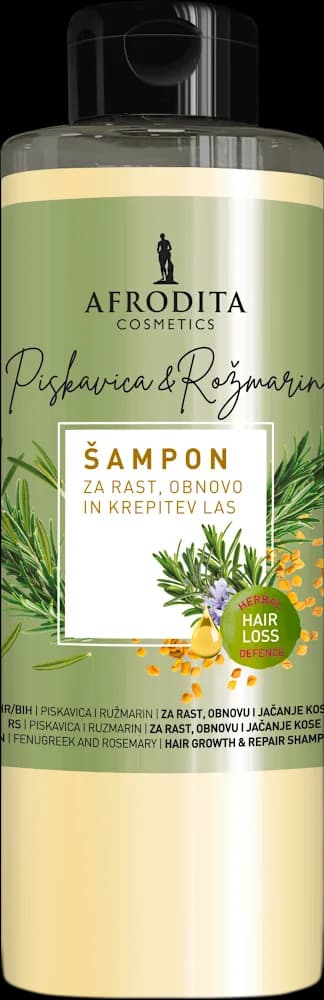 Afrodita šampon piskavica i ružm. 950 ml