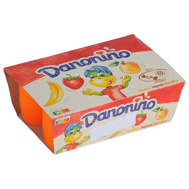 Danonino banana-jagoda-marelica