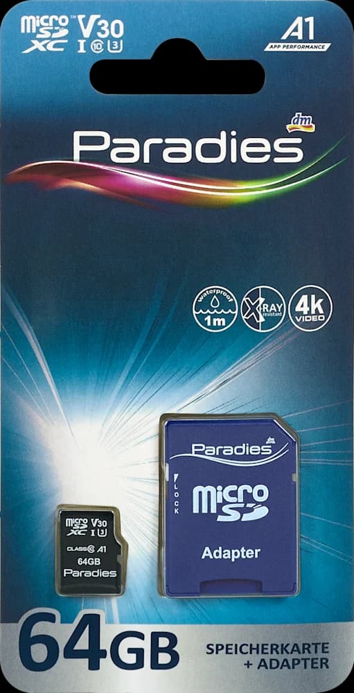 Paradies memo.kart. SDXC 64GB 1kom.